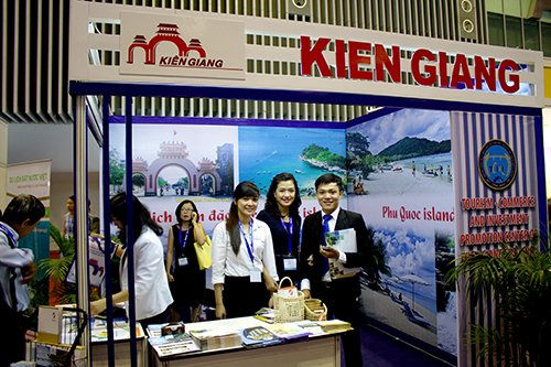 Du lịch Kiên Giang tham gia Hội chợ triển lãm Du lịch quốc tế TP. Hồ Chí Minh – ITE HCMC 2014 (Ảnh: Thu Hương).